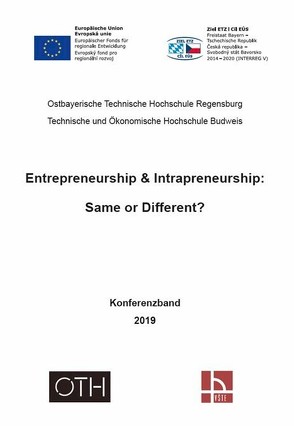 Entrepreneurship & Intrapreneurship: Same or Different? von Faltermeier,  Johann Fabian, Justus,  Xenia