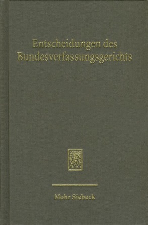 Entscheidungen des Bundesverfassungsgerichts (BVerfGE) von Bundesverfassungsgerichts,  Mitglieder des