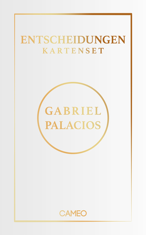 «Entscheidungen» Kartenset von Palacios,  Gabriel, Tiefenthaler,  Clara
