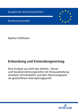 Entsendung und Entsendungsvertrag von Hoffmann,  Nadine