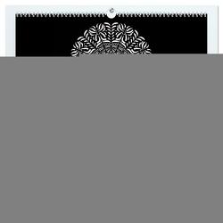 Entspannung und Ruhe durch Mandalas (hochwertiger Premium Wandkalender 2024 DIN A2 quer), Kunstdruck in Hochglanz von Langenkamp,  Heike