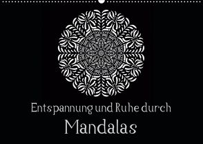 Entspannung und Ruhe durch Mandalas (Wandkalender 2020 DIN A2 quer) von Langenkamp,  Heike