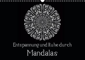 Entspannung und Ruhe durch Mandalas (Wandkalender 2020 DIN A3 quer) von Langenkamp,  Heike