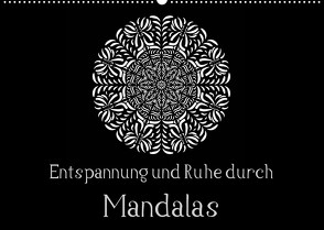 Entspannung und Ruhe durch Mandalas (Wandkalender 2023 DIN A2 quer) von Langenkamp,  Heike