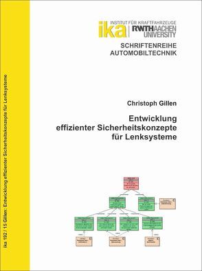 Entwicklung effizienter Sicherheitskonzepte für Lenksysteme von Gillen,  Christoph