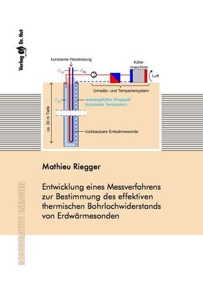 Entwicklung eines Messverfahrens zur Bestimmung des effektiven thermischen Bohrlochwiderstands von Erdwärmesonden von Riegger,  Mathieu