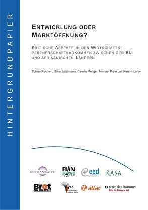 Entwicklung oder Marktöffnung von Lanje,  Kerstin, Mengel,  Carolin, Reichert,  Tobias, Spielmans,  Silke