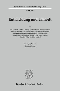 Entwicklung und Umwelt. von Sautter,  Hermann