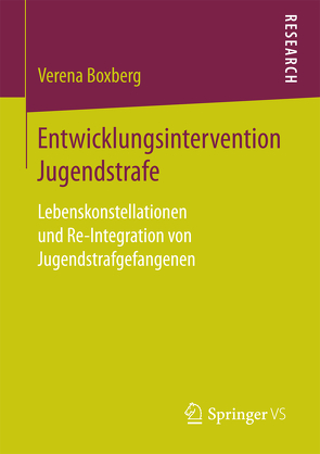 Entwicklungsintervention Jugendstrafe von Boxberg,  Verena