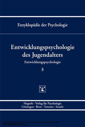 Entwicklungspsychologie des Jugendalters von Hasselhorn,  Marcus, Silbereisen,  Rainer K