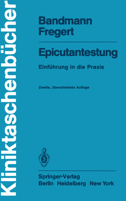 Epicutantestung von Bandmann,  H.-J., Fregert,  S.