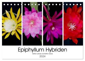 Epiphyllum-Hybriden (Tischkalender 2024 DIN A5 quer), CALVENDO Monatskalender von Gierok,  Steffen Latniak,  Steffen