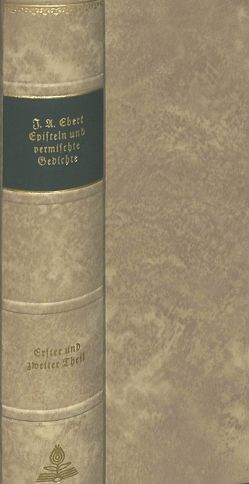 Episteln und vermischte Gedichte von Behrens,  Jürgen