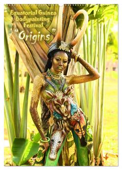 Equatorial Guinea Bodypainting Festival „Origins“ (Wandkalender 2024 DIN A2 hoch), CALVENDO Monatskalender von Moisseev,  Dmitri