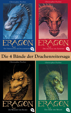 Eragon Band 1-4: Das Vermächtnis der Drachenreiter / Der Auftrag der Ältesten / Die Weisheit des Feuers / Das Erbe der Macht (4in1-Bundle) von Paolini,  Christopher