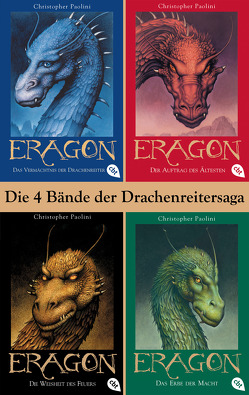 Eragon Band 1-4: Das Vermächtnis der Drachenreiter / Der Auftrag der Ältesten / Die Weisheit des Feuers / Das Erbe der Macht (4in1-Bundle)