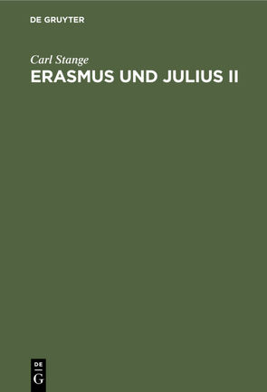 Erasmus und Julius II von Stange,  Carl