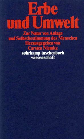 Erbe und Umwelt von Niemitz,  Carsten