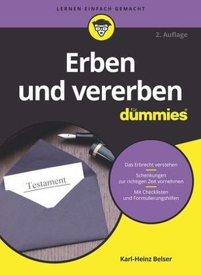 Erben und vererben für Dummies von Belser,  Karl-Heinz