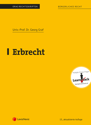 Erbrecht (Skriptum) von Graf,  Georg