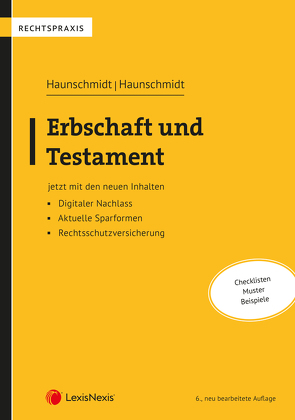 Erbschaft und Testament von Haunschmidt,  Franz, Haunschmidt,  Johanna
