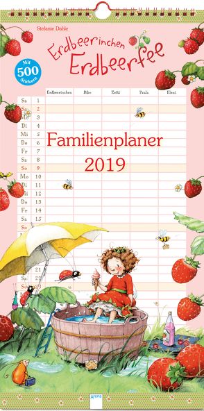Erdbeerinchen Erdbeerfee. Familienplaner 2019 von Dahle,  Stefanie