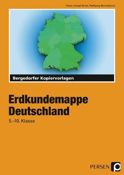Erdkundemappe Deutschland von Brink,  Heinz-Joseph, Wertenbroch,  Wolfgang