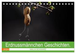 Erdnussmännchen Geschichten. (Tischkalender 2024 DIN A5 quer), CALVENDO Monatskalender von Schwarz,  Nailia