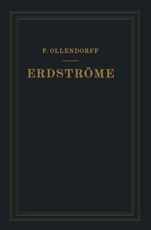 Erdströme von Ollendorff,  Franz
