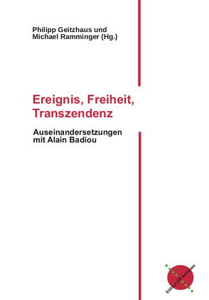 Ereignis, Freiheit, Transzendenz von Geitzhaus,  Philipp, Ramminger,  Michael