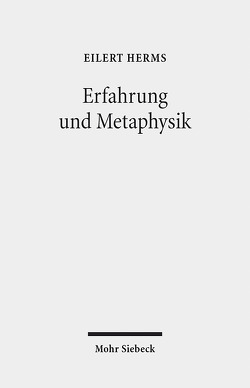 Erfahrung und Metaphysik von Herms,  Eilert