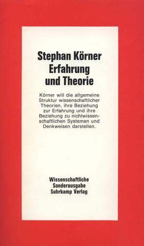 Erfahrung und Theorie von Bubser,  Eberhard, Körner,  Stephan