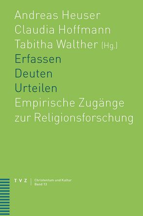 Erfassen – Deuten – Urteilen von Heuser,  Andreas, Hoffmann,  Claudia, Walther,  Tabitha