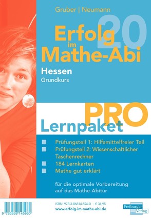 Erfolg im Mathe-Abi 2020 Hessen Lernpaket ‚Pro‘ Grundkurs von Gruber,  Helmut, Neumann,  Robert