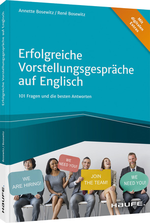 Erfolgreiche Vorstellungsgespräche auf Englisch von Bosewitz,  Annette, Bosewitz,  René