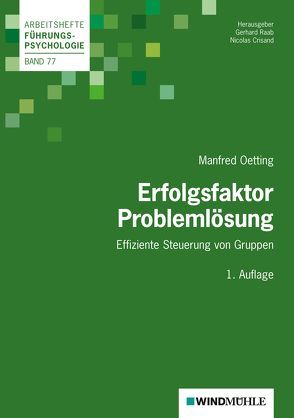 Erfolgsfaktor Problemlösung von Oetting,  Manfred