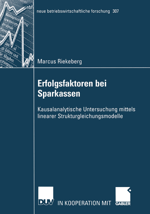 Erfolgsfaktoren bei Sparkassen von Riekeberg,  Marcus