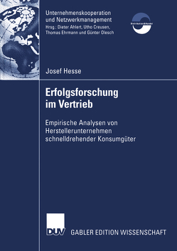 Erfolgsforschung im Vertrieb von Hesse,  Josef