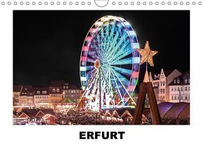 Erfurt (Wandkalender 2018 DIN A4 quer) von Hallweger,  Christian