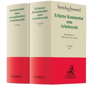 Erfurter Kommentar zum Arbeitsrecht und Kommentar zum europäischen Arbeitsrecht