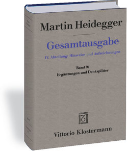 Ergänzungen und Denksplitter von Heidegger,  Martin, Michalski,  Mark