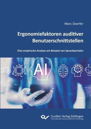 Ergonomiefaktoren auditiver Benutzerschnittstellen von Doerfer,  Marc