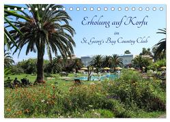 Erholung auf Korfu im St. Georg’s Bay Country Club (Tischkalender 2024 DIN A5 quer), CALVENDO Monatskalender von Lindhuber,  Josef