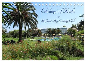 Erholung auf Korfu im St. Georg’s Bay Country Club (Tischkalender 2024 DIN A5 quer), CALVENDO Monatskalender von Lindhuber,  Josef