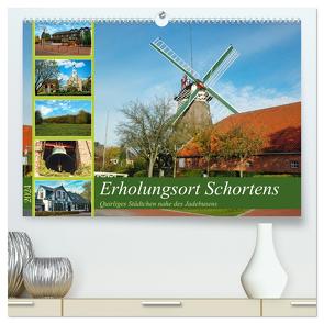Erholungsort Schortens (hochwertiger Premium Wandkalender 2024 DIN A2 quer), Kunstdruck in Hochglanz von Kleemann,  Claudia
