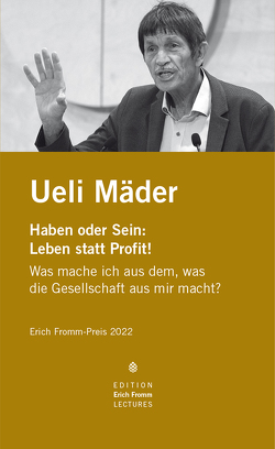 Erich Fromm-Preis 2022 an Ueli Mäder