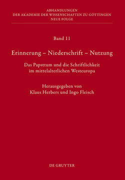 Erinnerung – Niederschrift – Nutzung von Fleisch,  Ingo, Herbers,  Klaus