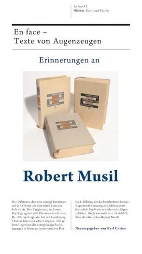 Erinnerungen an Robert Musil von Corino,  Karl, Gelinek,  Janika