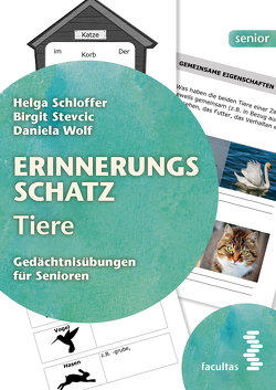 Erinnerungsschatz Tiere (Zusatzmaterial) von Schloffer,  Helga, Stevcic,  Birgit, Wolf,  Daniela