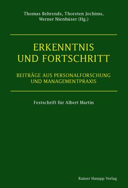 Erkenntnis und Fortschritt von Behrends,  Thomas, Jochims,  Thorsten, Nienhüser,  Werner